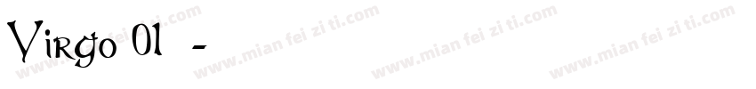 Virgo 01字体字体转换